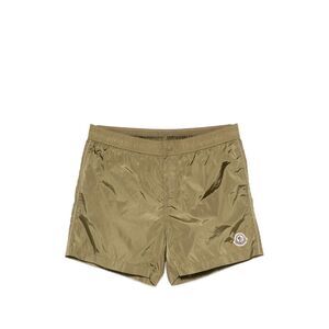 Moncler Green Beachwear - Swim Shorts Men
